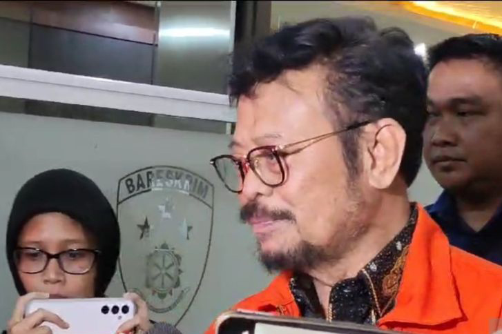 Pemeriksaan konfrontasi SYL berjalan selama 12 jam di Bareskrim Polri Pemeriksaan konfrontasi SYL berjalan selama 12 jam di Bareskrim Polri