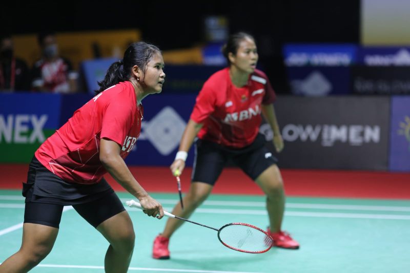 Jesita/Febi tekuk rekan senegara Ana/Tiwi di babak 32 besar Indonesia Masters