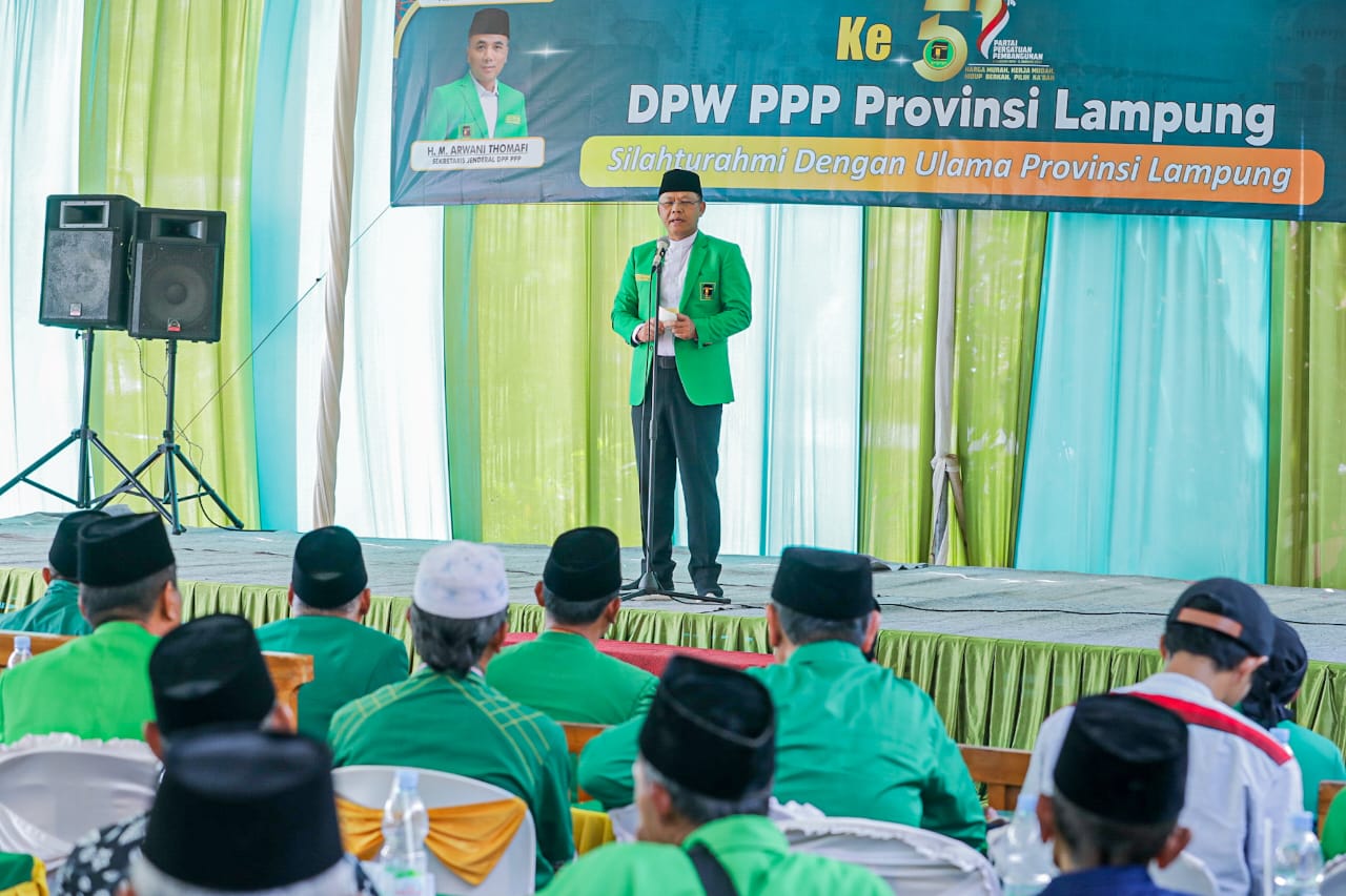 Mardiono katakan Hamida Lampung dukung pemenangan PPP Mardiono katakan Hamida Lampung dukung pemenangan PPP