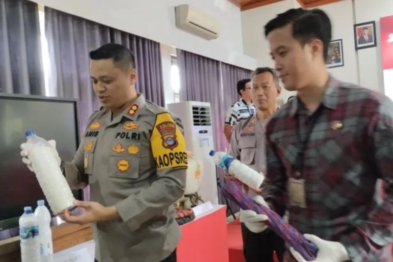 Polres Tabalong bekuk pria bawa bahan peledak