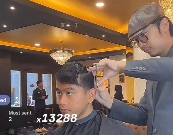 Live Tiktok Gibran disukai 2.8 juta orang, ditonton oleh lebih 367 ribu orang
