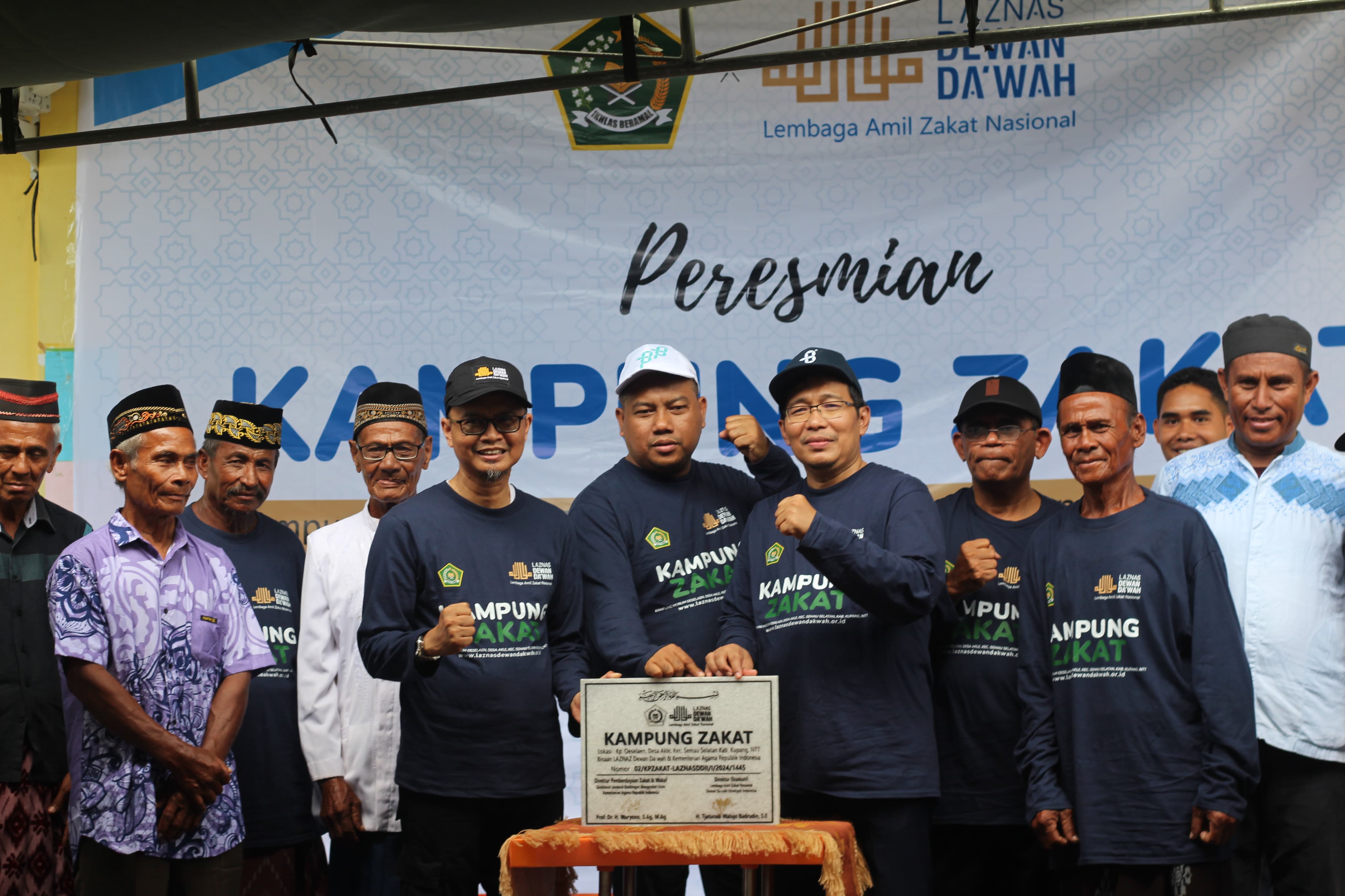 Kampung Zakat Desa Akle, Kupang bukti kolaborasi Kemenag dan LAZ Kampung Zakat Desa Akle, Kupang bukti kolaborasi Kemenag dan LAZ