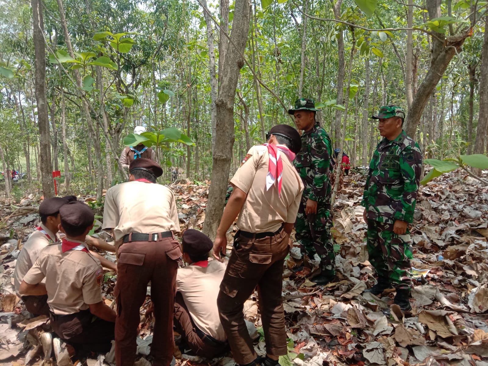 Bekali generasi muda berwawasan kebangsaan dan bela negara, TNI latih pramuka siswa SMA Bekali generasi muda berwawasan kebangsaan dan bela negara, TNI latih pramuka siswa SMA
