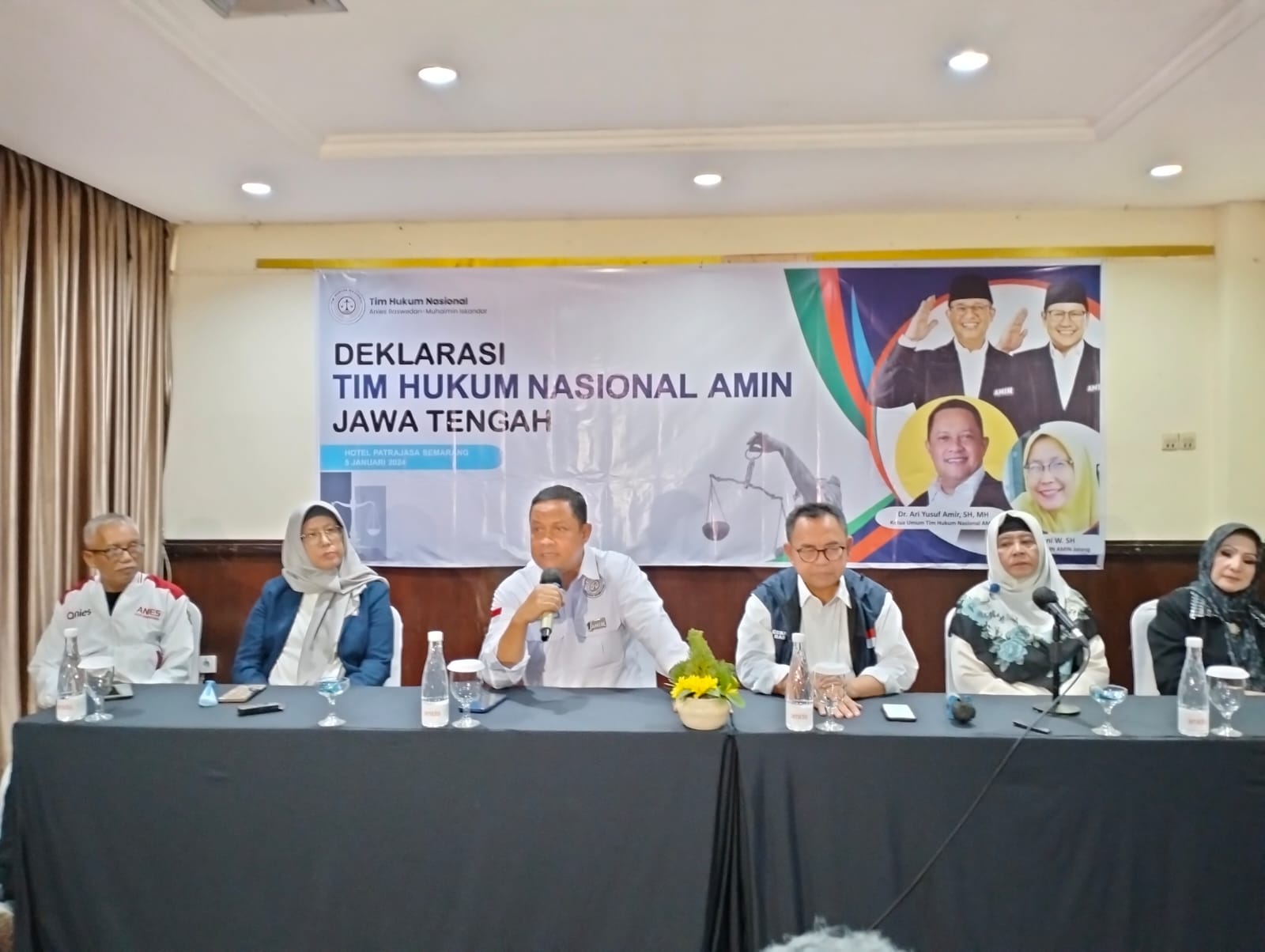 Deklarasi Tim Hukum Nasional Amin untuk pastikan proses hukum pemilu berjalan baik
