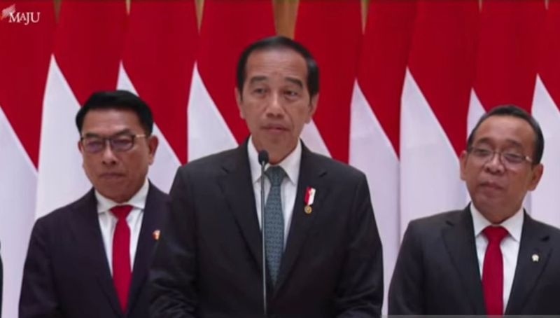 Presiden Jokowi beri masukan debat pilpres untuk ketiga pasangan calon Presiden Jokowi beri masukan debat pilpres untuk ketiga pasangan calon