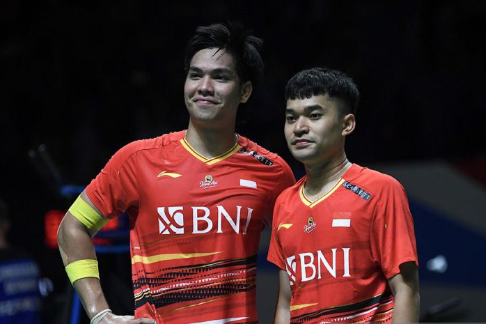 Leo/Daniel maju ke final usai menang rubber game dari Fajar/Rian Leo/Daniel maju ke final usai menang rubber game dari Fajar/Rian