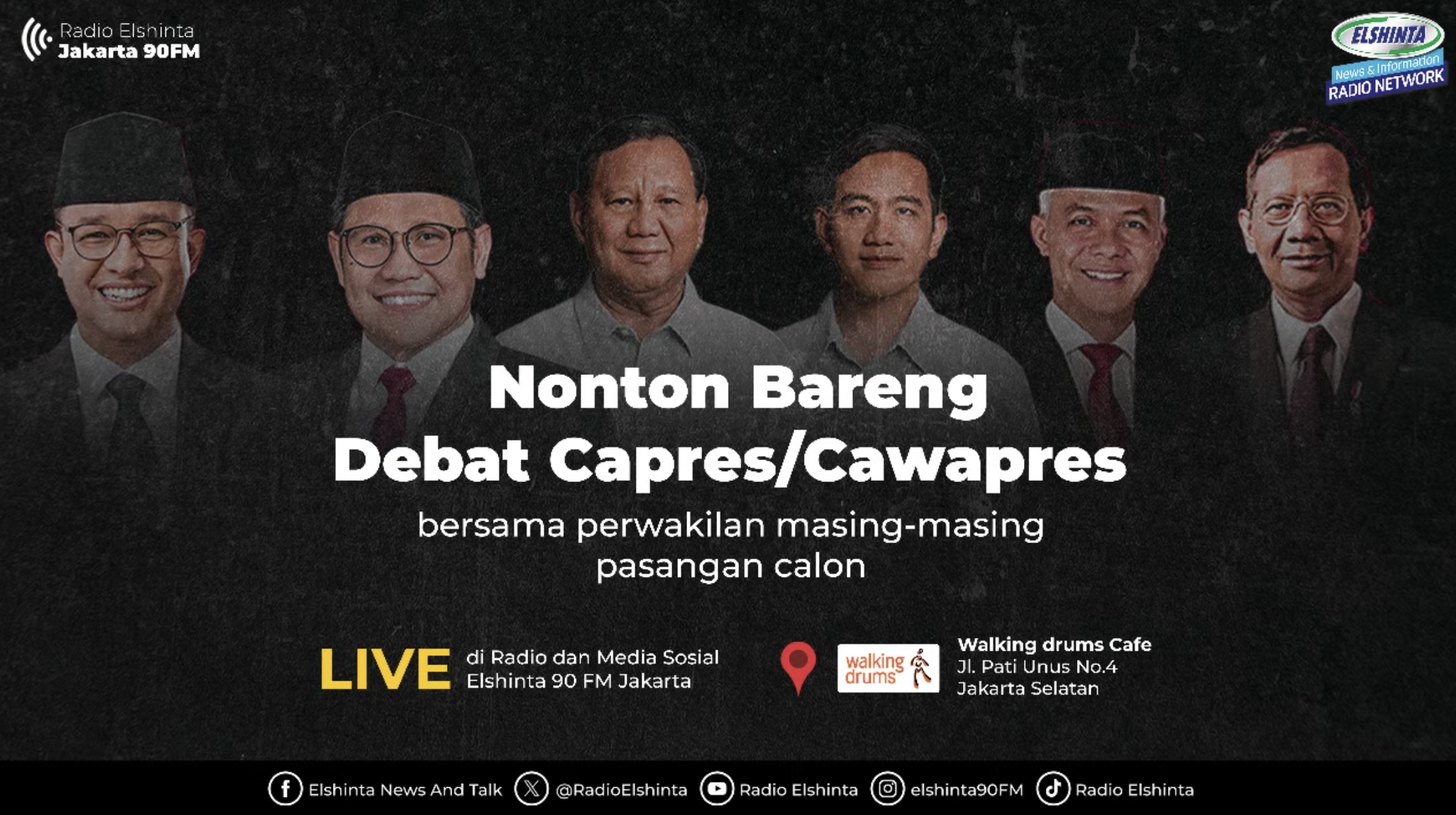 Nonton bareng debat capres kedua dengan tema pertahanan, keamanan, hubungan internasional dan geopolitik Nonton bareng debat capres kedua dengan tema pertahanan, keamanan, hubungan internasional dan geopolitik