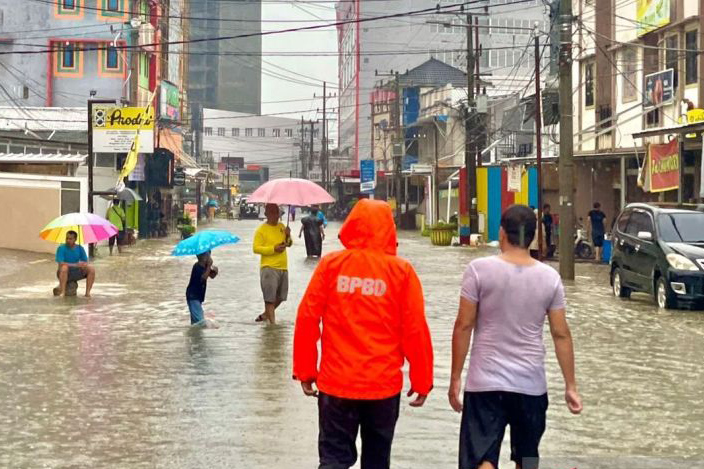 Pemkot Pangkalpinang kelola manajemen sumber daya air tangani banjir Pemkot Pangkalpinang kelola manajemen sumber daya air tangani banjir