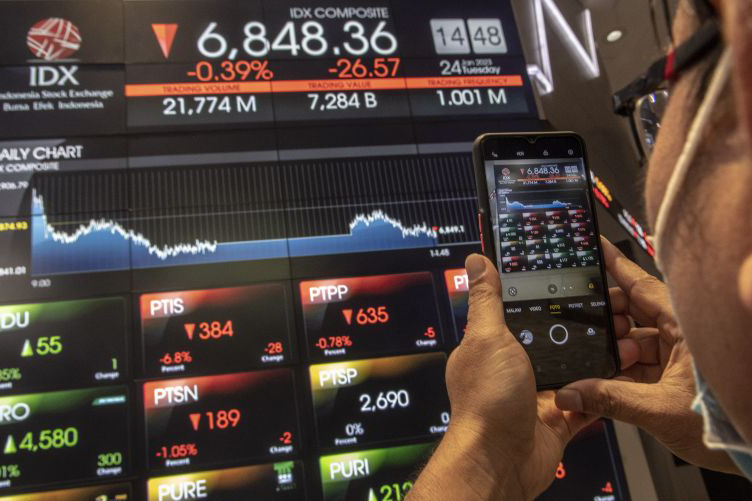 IHSG Kamis dibuka melemah 1,78 poin