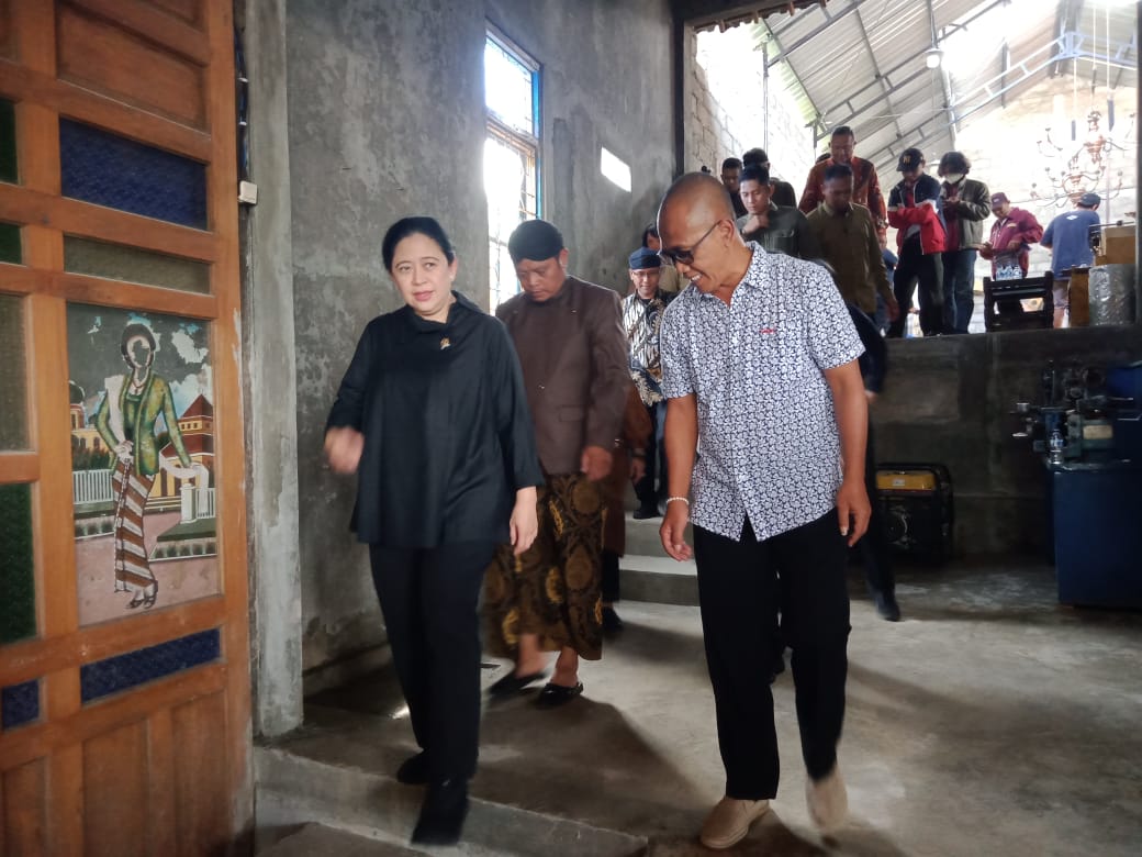 Puan minta Sentra UMKM kerajinan tembaga dan kuningan di Tumang tetap modern Puan minta Sentra UMKM kerajinan tembaga dan kuningan di Tumang tetap modern