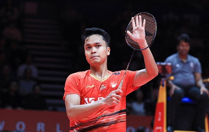 Ginting melaju mulus ke babak 16 besar Indonesia Masters 2024