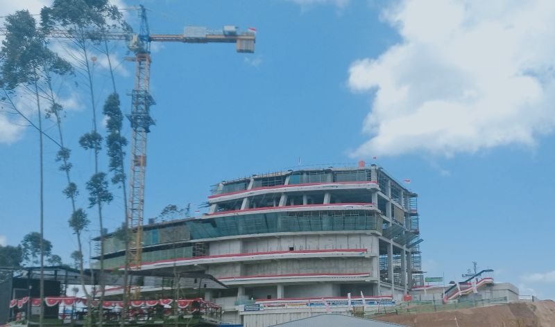 Pembangunan Istana Negara di IKN mencapai 54,7 persen
