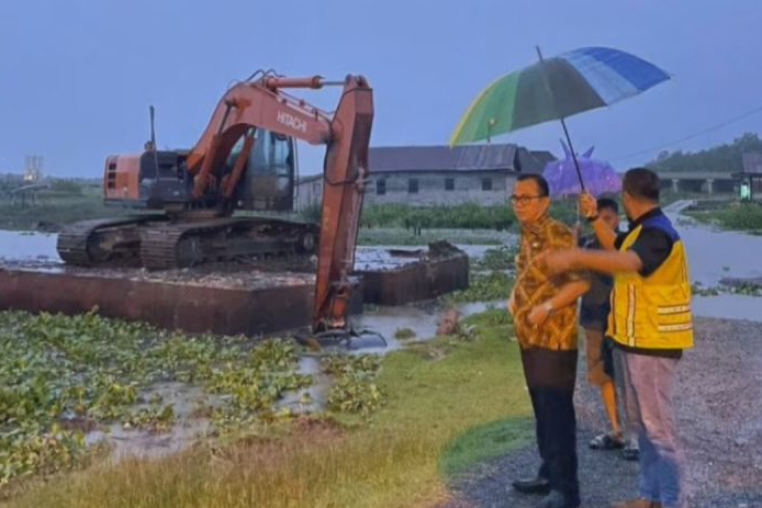 Antisipasi banjir, Pemkab Banyuasin normalisasi anak sungai Musi Antisipasi banjir, Pemkab Banyuasin normalisasi anak sungai Musi