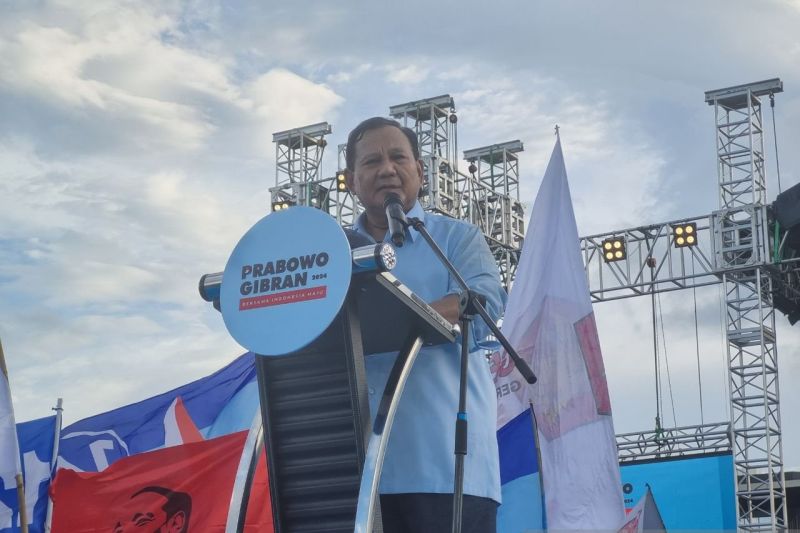 Kampanye Akbar, Prabowo-Gibran dapat sambutan meriah di Semarang Kampanye Akbar, Prabowo-Gibran dapat sambutan meriah di Semarang