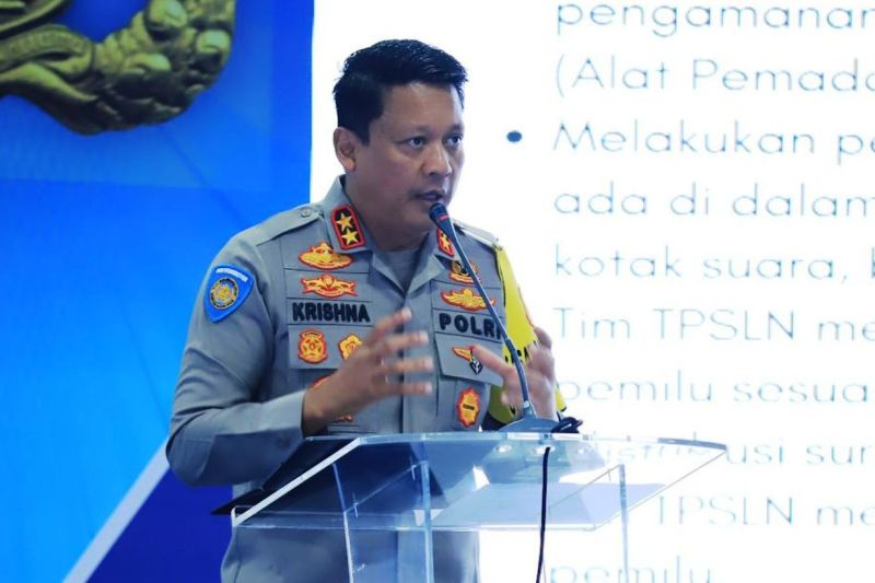 Polri perkuat pengamanan TPSLN di 12 wilayah di tujuh negara