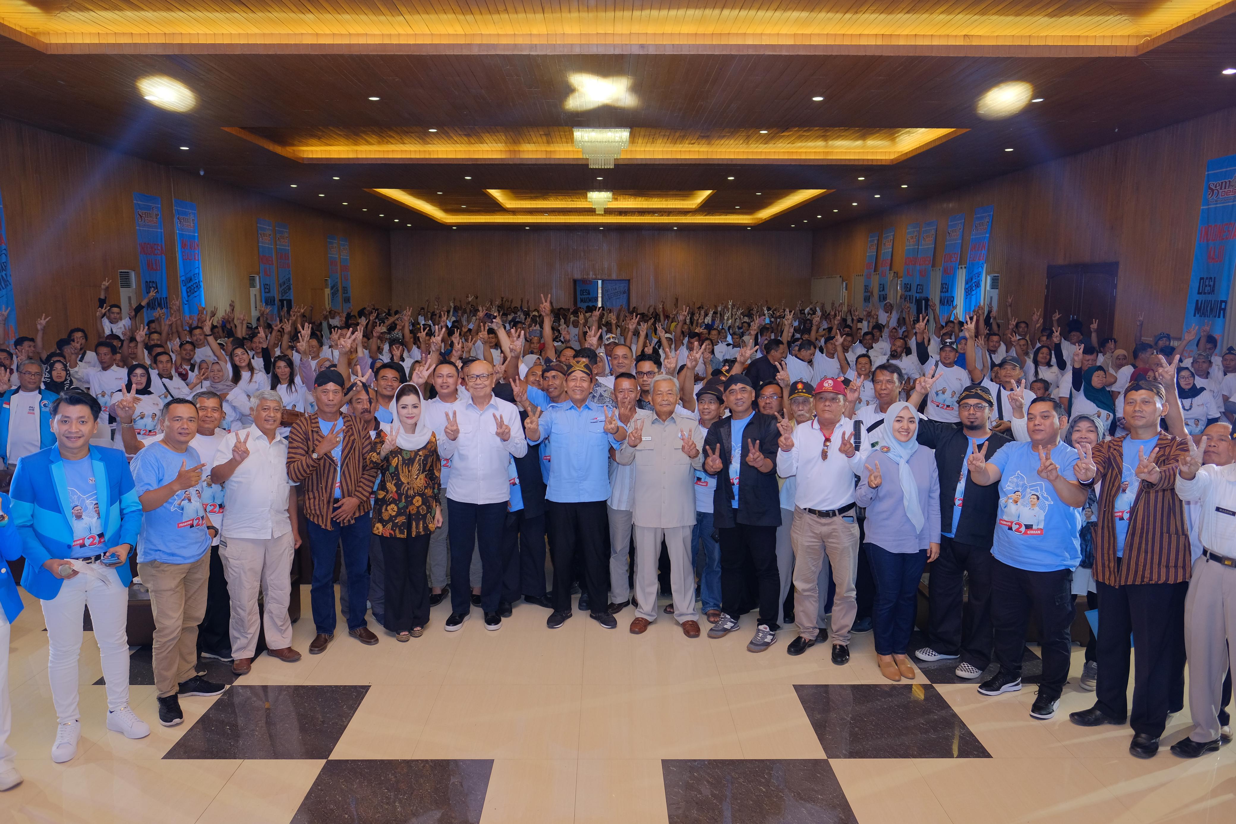 Wiranto yakin kontribusi Semar Desa dapat menangkan Prabowo-Gibran Wiranto yakin kontribusi Semar Desa dapat menangkan Prabowo-Gibran