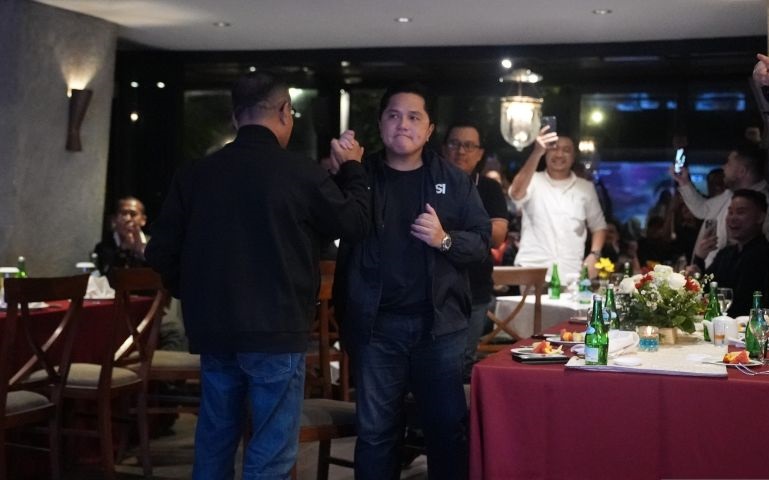 Kepuasan Erick Thohir atas kemenangan perdana Indonesia di Piala Asia 2023 Kepuasan Erick Thohir atas kemenangan perdana Indonesia di Piala Asia 2023