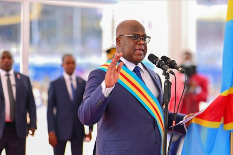 Kongo kembali lantik Felix Tshisekedi jadi presiden