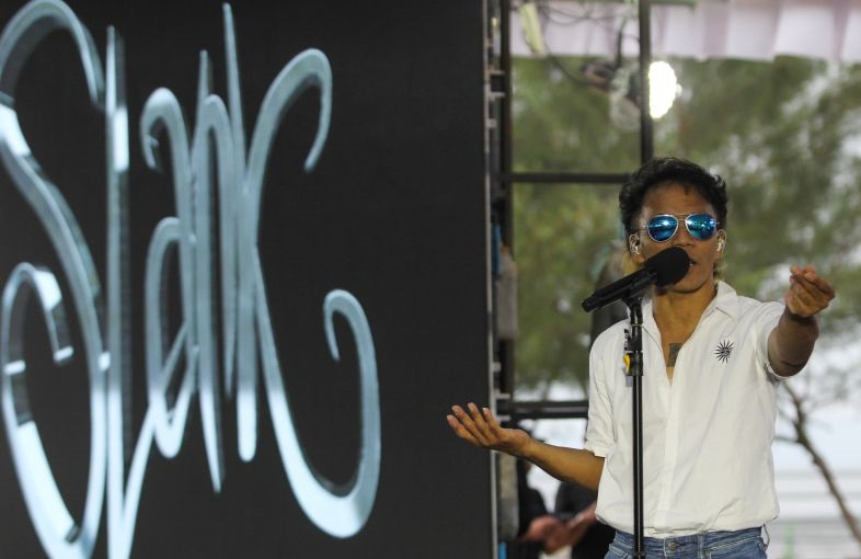 Kampanye hari ke-54, Ganjar-Mahfud hadiri dukungan Slank di Jakarta Kampanye hari ke-54, Ganjar-Mahfud hadiri dukungan Slank di Jakarta