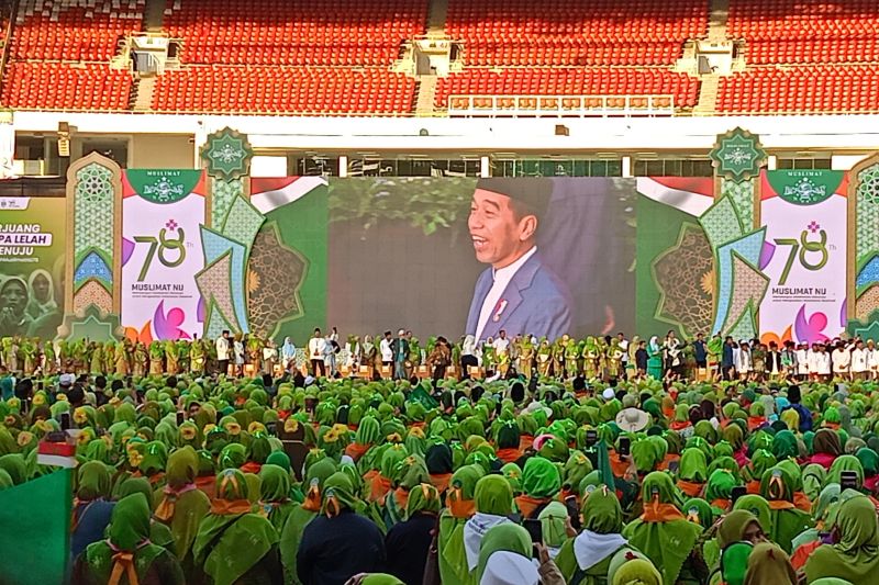 Presiden hadiri Harlah ke-78 Muslimat NU Presiden hadiri Harlah ke-78 Muslimat NU