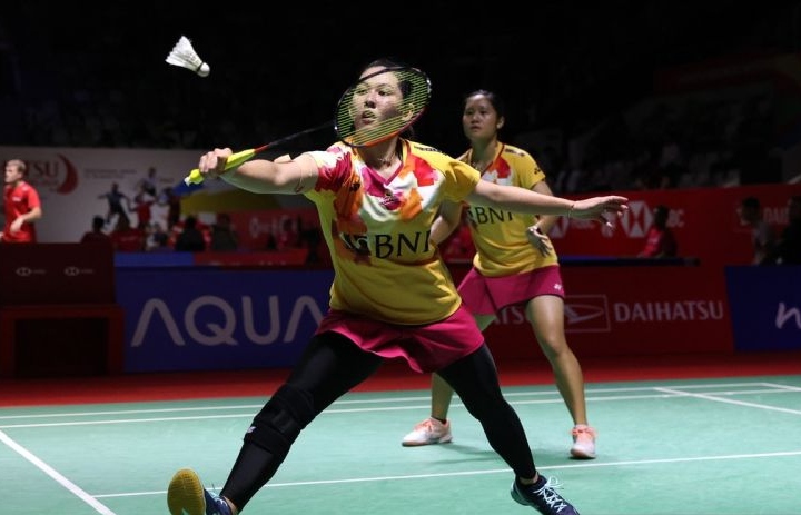 Perjuangan Lanny/Ribka berlanjut ke semifinal Indonesia Masters 2024 Perjuangan Lanny/Ribka berlanjut ke semifinal Indonesia Masters 2024