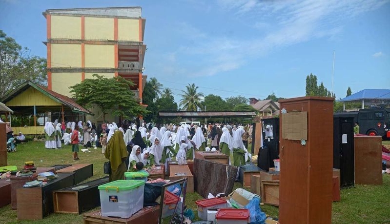200-an santriwati dipulangkan karena asrama terbakar di Aceh Besar