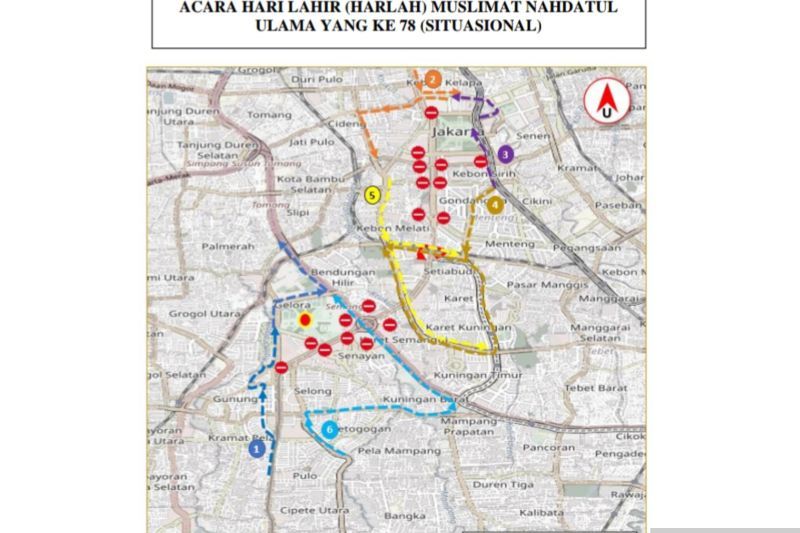 Dishub DKI siapkan rekayasa lalu lintas untuk Harlah NU Dishub DKI siapkan rekayasa lalu lintas untuk Harlah NU