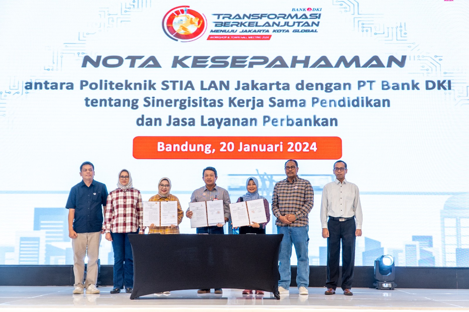 Bank DKI perkuat kerja sama dengan Universitas Padjajaran dan Politeknik STIA LAN Bank DKI perkuat kerja sama dengan Universitas Padjajaran dan Politeknik STIA LAN