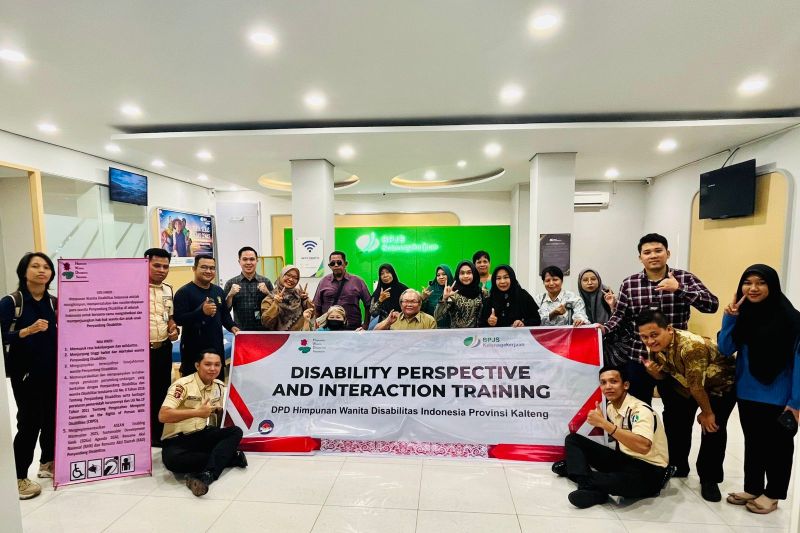 BPJS Ketenagakerjan latih interaksi dengan penyandang disabilitas BPJS Ketenagakerjan latih interaksi dengan penyandang disabilitas