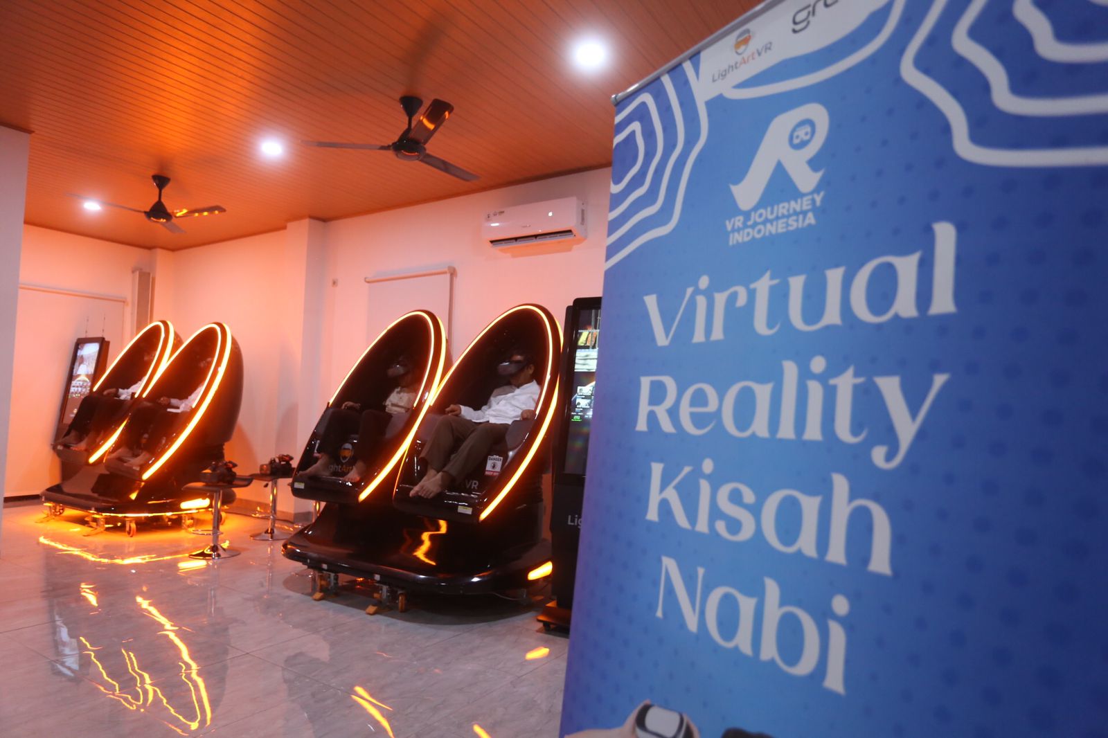 Kisah perjalanan para Nabi dan Rasul Virtual Reality 5D hadir di Festival Al Azhom XI