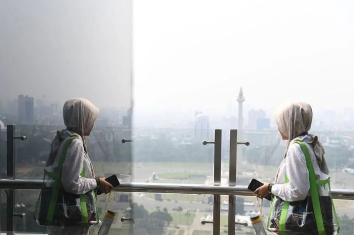 Kualitas udara Jakarta kembali tidak sehat Kualitas udara Jakarta kembali tidak sehat