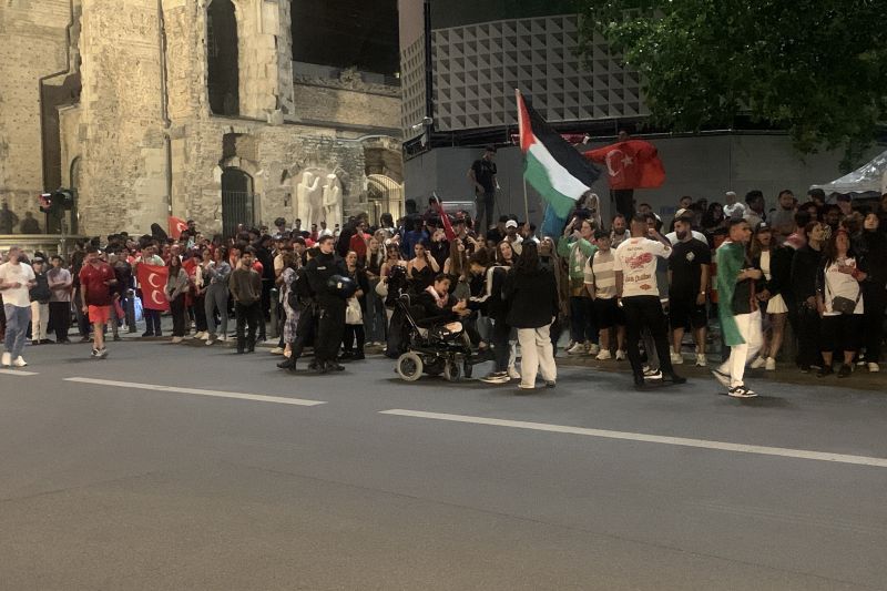 Para suporter Turki kembali berulah di Berlin