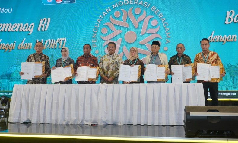 Kemenag ajak civitas akademika bangun ekosistem moderasi beragama Kemenag ajak civitas akademika bangun ekosistem moderasi beragama