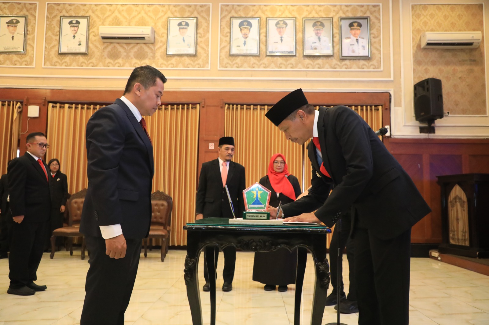 Direksi baru Perumda Air Minum Tugu Tirta diminta tingkatkan pelayanan