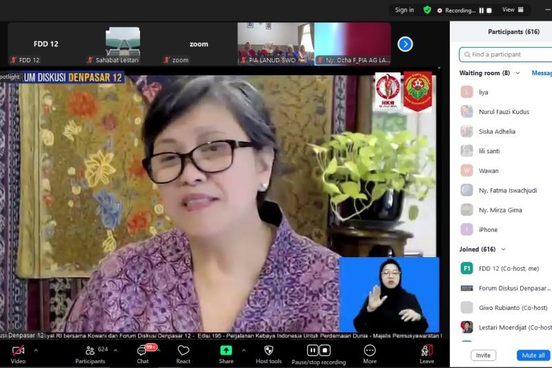 Wakil Ketua MPR: Kebaya alat diplomasi budaya untuk perdamaian dunia Wakil Ketua MPR: Kebaya alat diplomasi budaya untuk perdamaian dunia