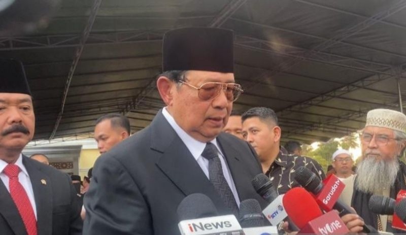 SBY kenang Hamzah Haz saat bersama menjabat di pemerintahan