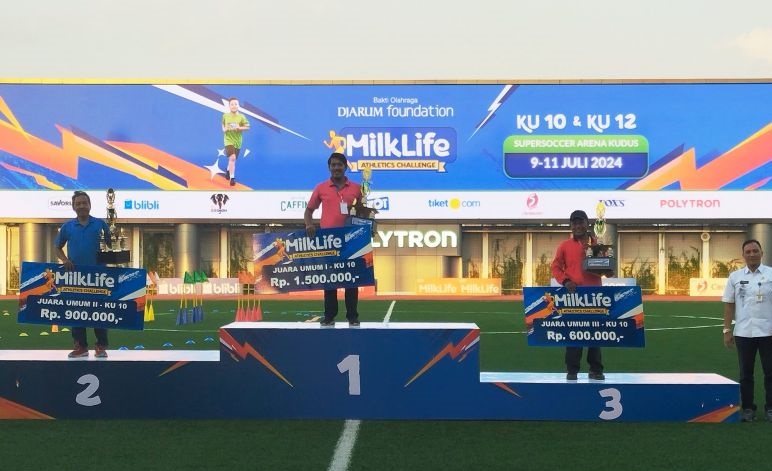 MI NU Baitul Mukminin dan SD 4 Jekulo juara umum Athletics Challenge MI NU Baitul Mukminin dan SD 4 Jekulo juara umum Athletics Challenge