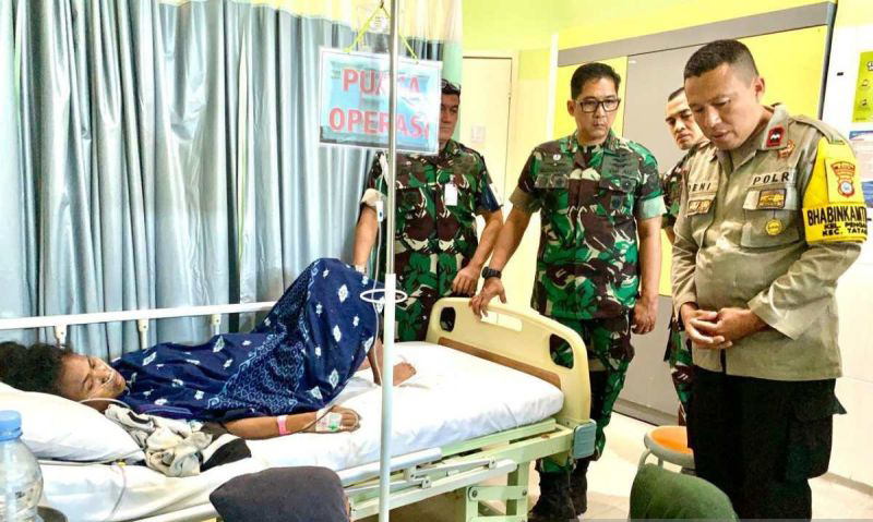 Danlanud Hasanuddin tanggung biaya pengobatan korban penembakan Danlanud Hasanuddin tanggung biaya pengobatan korban penembakan