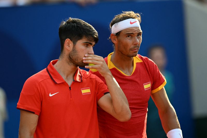 Nadal bersama Alcaraz melaju ke perempat final ganda Olimpiade Paris Nadal bersama Alcaraz melaju ke perempat final ganda Olimpiade Paris