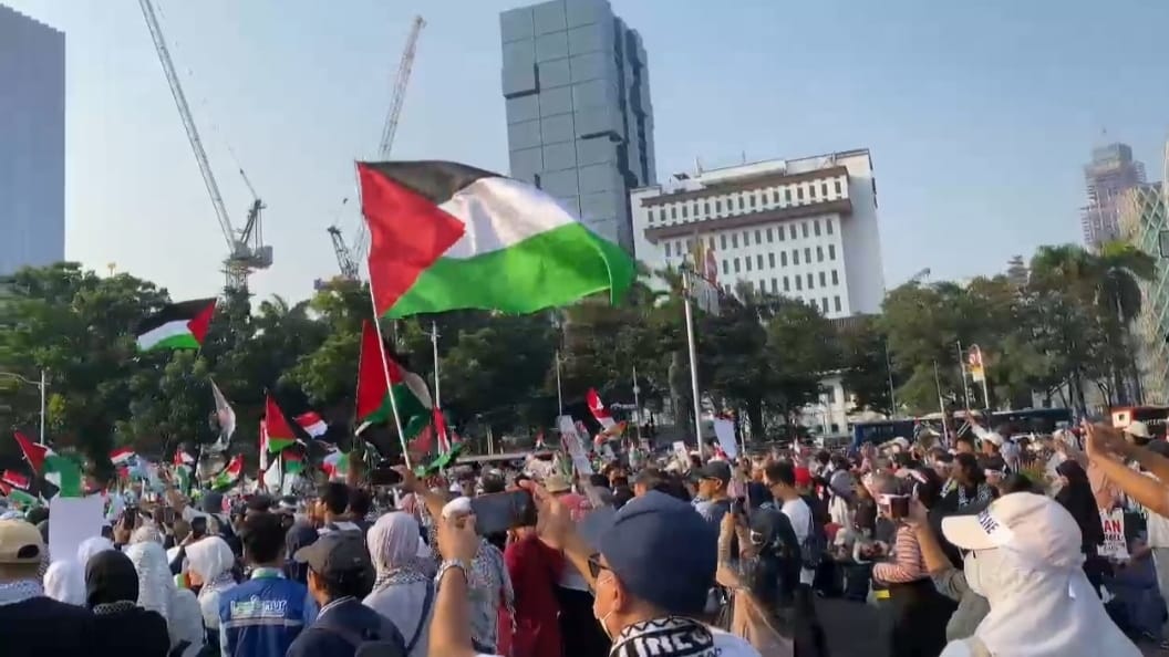 Gelar aksi damai, Din Syamsuddin beberkan cara gagalkan Israel di Olimpiade Paris 2024 Gelar aksi damai, Din Syamsuddin beberkan cara gagalkan Israel di Olimpiade Paris 2024