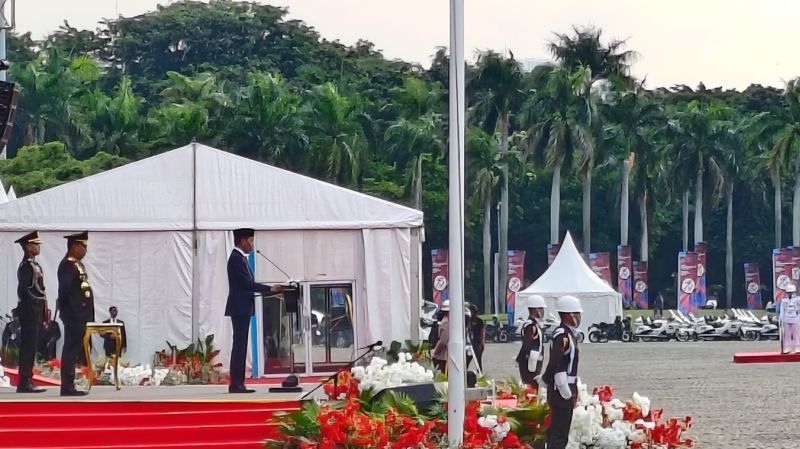 Jokowi minta Polri turut sukseskan dan jaga stabilitas saat Pilkada Jokowi minta Polri turut sukseskan dan jaga stabilitas saat Pilkada