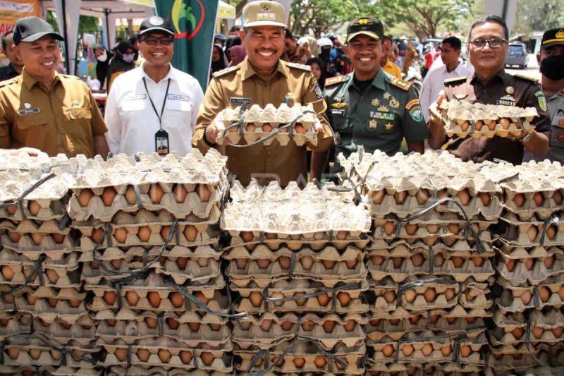 Harga pangan beras-bawang hingga telur naik tipis Harga pangan beras-bawang hingga telur naik tipis