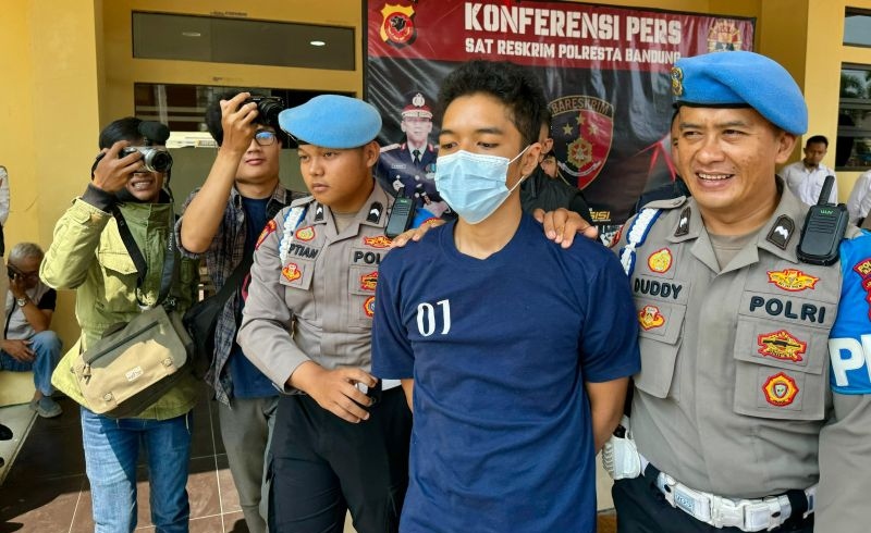 Polresta Bandung ringkus pelaku eksibisionis terhadap ojek daring