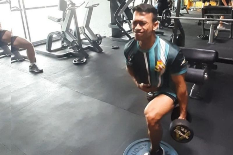 Panitia binaraga PON berupaya lengkapi peralatan sebelum pertandingan