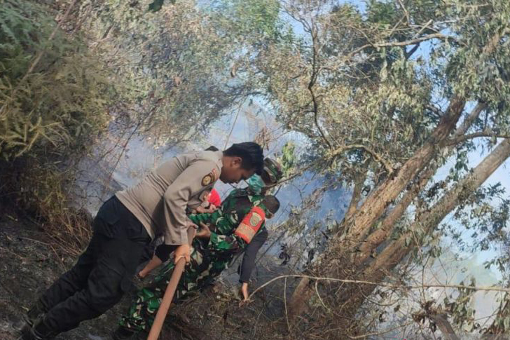 Kapolres Mukomuko: Stop buka lahan dengan cara dibakar Kapolres Mukomuko: Stop buka lahan dengan cara dibakar