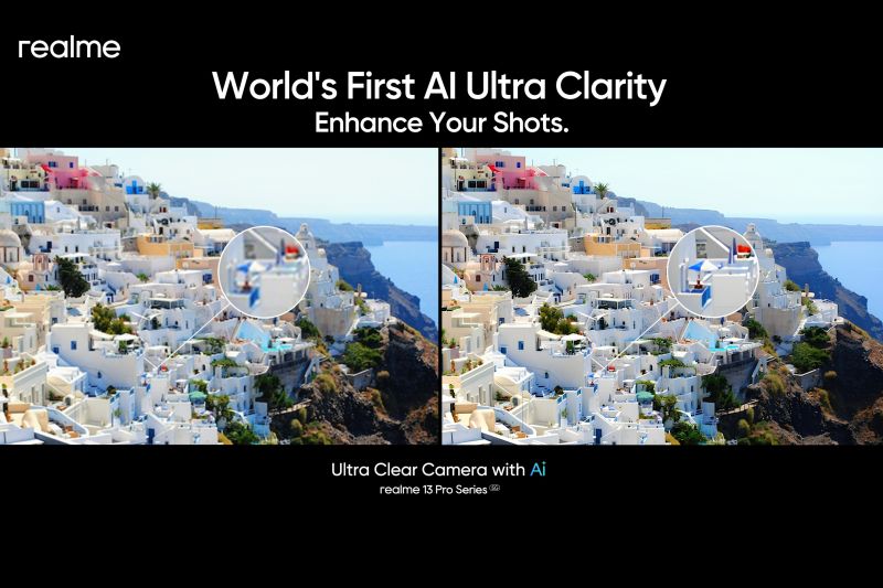 Realme kenalkan Ultra Clear Camera with AI di 13 Pro Series 5G Realme kenalkan Ultra Clear Camera with AI di 13 Pro Series 5G
