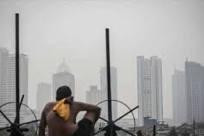 Kualitas udara Jakarta tak sehat pada Minggu Kualitas udara Jakarta tak sehat pada Minggu