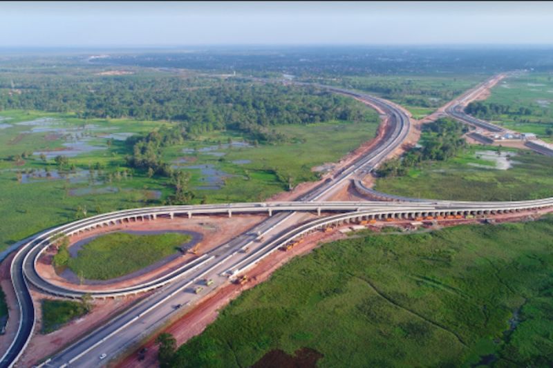Hutama Karya targetkan Jalan Tol Trans Sumatera Tahap I selesai 2024 Hutama Karya targetkan Jalan Tol Trans Sumatera Tahap I selesai 2024