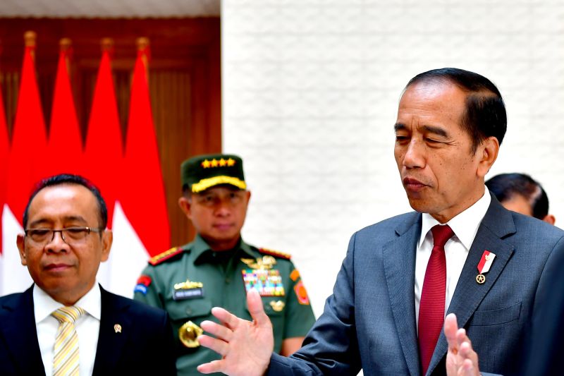 Jokowi perkirakan IKN baru 15 persen dibangun saat Upacara 17 Agustus Jokowi perkirakan IKN baru 15 persen dibangun saat Upacara 17 Agustus