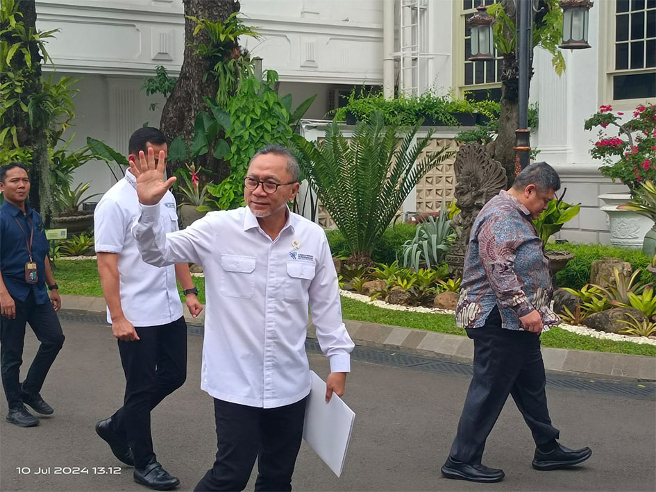 Presiden gelar rapat internal bersama sejumlah menteri
